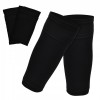 Football Shin Guard Socks Sleeves Double Layer Shin Pads with Mesh Breathable Design Shin Pad Sleeve for Football Games Beginner Or Elite Athlete - Children Teenagers Boys Girls Men Women